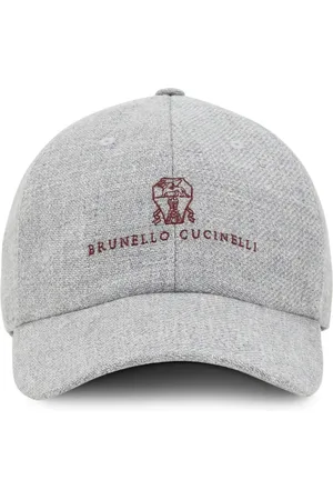 Brunello Cucinelli Baseballkappe mit Logo-Stickerei