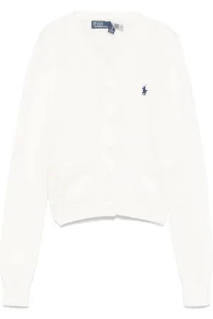 Ralph Lauren Cardigan mit Polo Pony