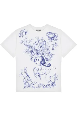 Moschino T-Shirt mit Olivia-Print
