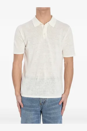 Roberto Collina Poloshirt aus Leinen