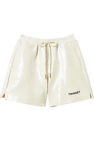 Twin-Set Shorts mit Paillettenverzierung