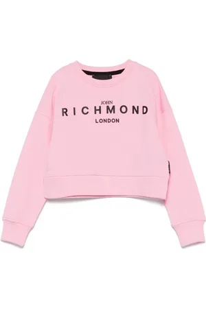 John Richmond Sweatshirt mit erhöhtem Logo