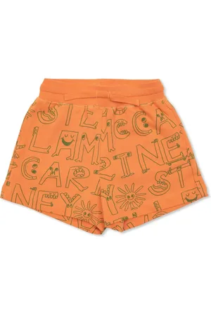 Stella McCartney Shorts mit Brand Lettering-Print