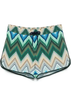 Missoni Badeshorts mit Zickzackmuster