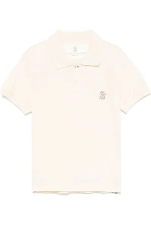 Brunello Cucinelli Poloshirt aus Pikee