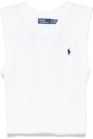 Ralph Lauren Pullunder mit Zopfmuster