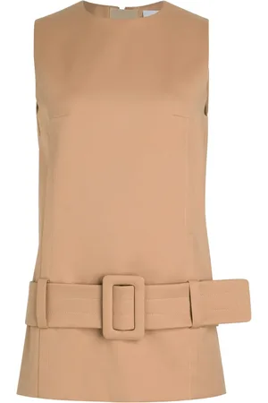 Patou Minikleid mit Gürtel