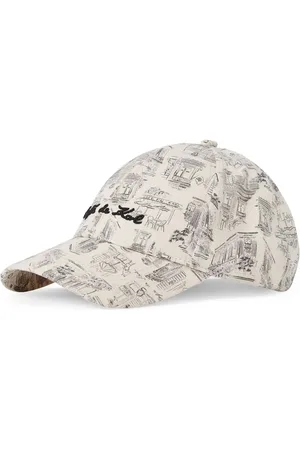 Karl Lagerfeld X Jorge Parra Baseballkappe mit durchgehendem Print