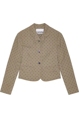 Ganni Blazer mit Print