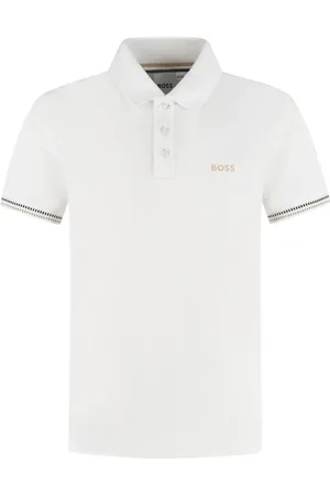 HUGO BOSS Poloshirt mit Logo-Print