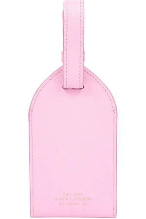 SMYTHSON Gepäckanhänger aus Leder
