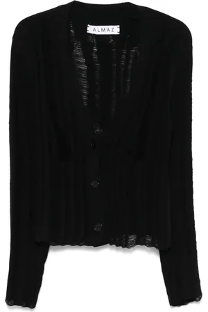 ALMAZ Cardigan mit Riss-Effekt