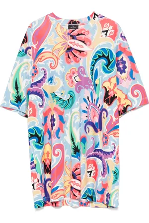 Etro T-Shirt mit Paisley-Print
