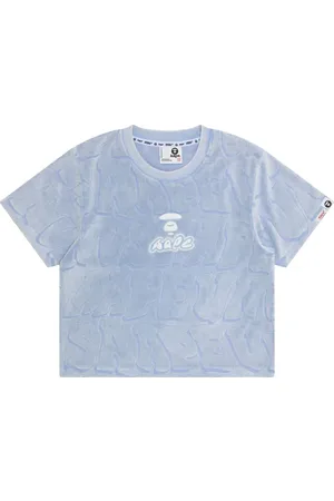 A Bathing Ape T-Shirt mit Logo-Verzierung