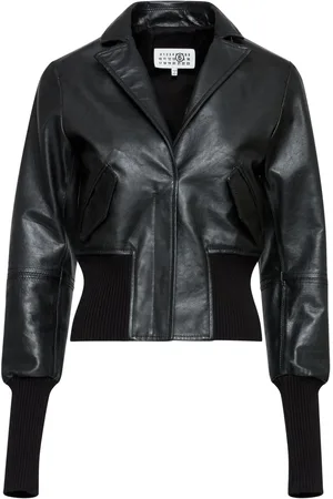 Maison Margiela Klassische Lederjacke