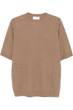 LARDINI Geripptes T-Shirt
