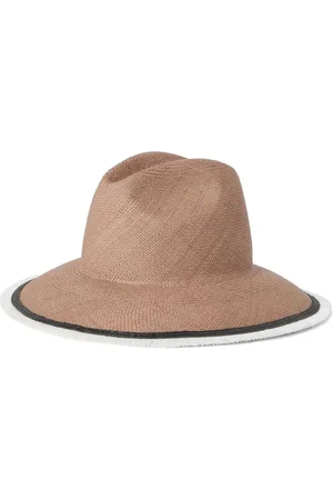 Brunello Cucinelli Fedora aus Stroh mit Fransen