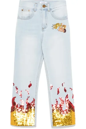 Pinko Jeans mit Pailletten