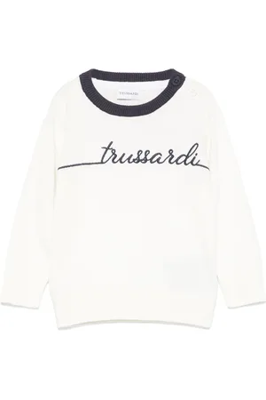Trussardi Pullover mit Logo-Stickerei