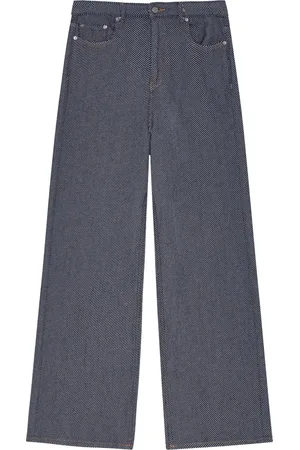 Ganni Jeans mit weitem Bein