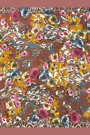 Loro Piana Schal mit Blumen-Print