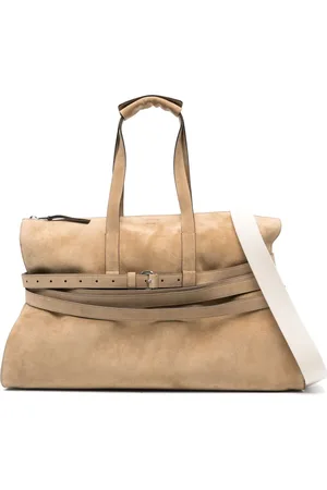 Moschino Reisetasche aus Wildleder