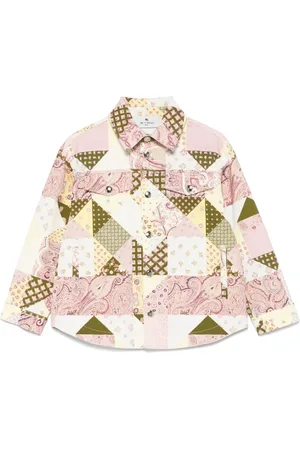 Etro Jacke mit Patchwork-Print
