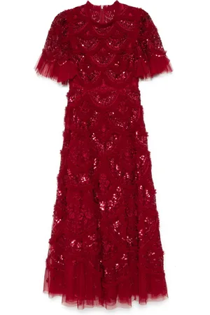 Needle & Thread Abendkleid mit Rüschen