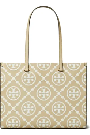 Tory Burch Shopper mit Monogramm-Prägung