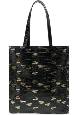 Moschino Handtasche mit Logo-Print