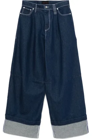 Simone Rocha Puddle-Jeans mit weitem Bein