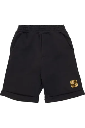 Balmain Shorts mit Logo-Stickerei