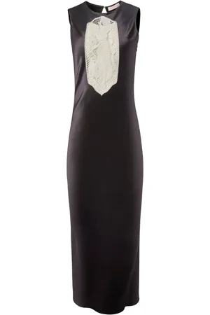 Alejandra Alonso Rojas Midikleid mit Cut-Outs