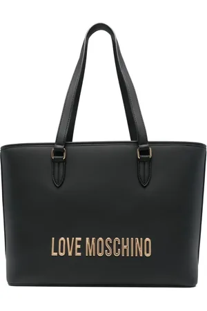 Moschino Handtasche mit Logo-Schriftzug