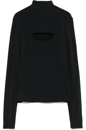 VERSACE 2000s Oberteil mit Cut-Out