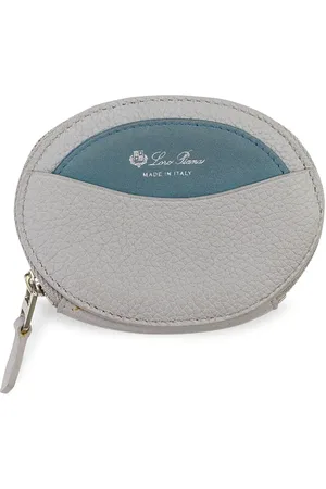 Loro Piana Runde Clutch mit Reißverschluss