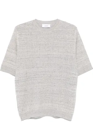 LARDINI Geripptes T-Shirt