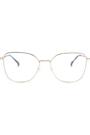 Carolina Herrera Brille im Butterfly-Design