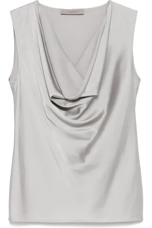 D.EXTERIOR Oberteil aus Satin