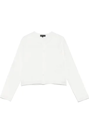 Emporio Armani Jacquard-Cardigan mit Logo