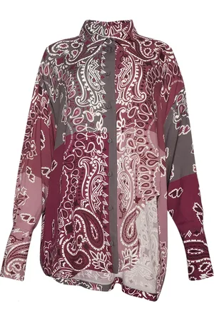 The Attico Hemd mit Bandana-Print
