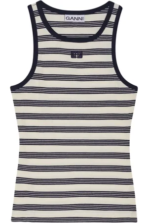 Ganni Gestreiftes Top