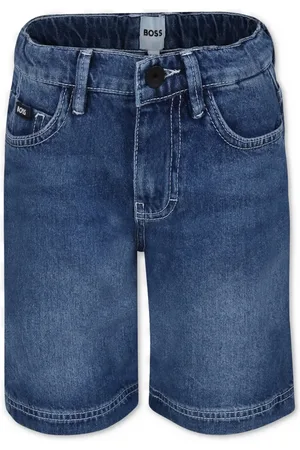 HUGO BOSS Gerade Jeans-Shorts