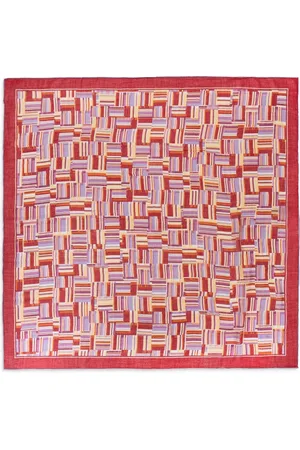 Loro Piana Schal mit Quadrat-Print