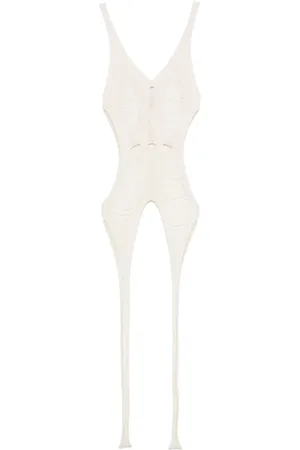 Rick Owens Gestricktes Bodysuit Tanktop