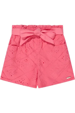 Guess Shorts mit Lochstickerei