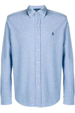 Ralph Lauren Button-down-Hemd mit Logostickerei