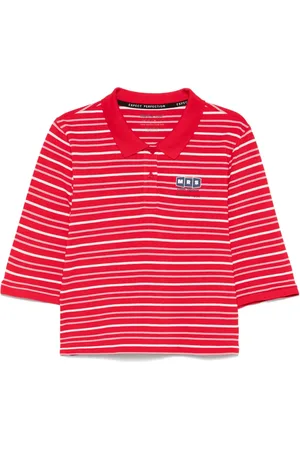 MARTINE ROSE Schmales Poloshirt