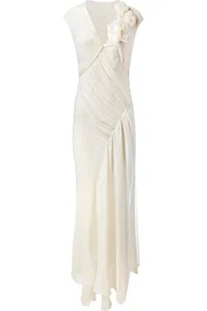 Alejandra Alonso Rojas Drapiertes Chiffonkleid