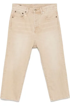 R13 Klassische Cropped-Jeans